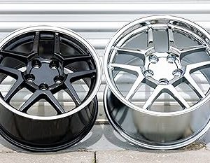 Buy 1988-2004 Corvette Black 17x9.5 OE Style C5 Z06 Wheel – USA 2026