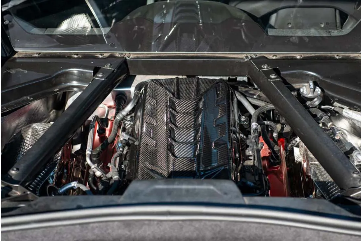 buy C8 2020–2024 Chevrolet Corvette Carbon Fiber LT2 Engine Cover | EOS online today