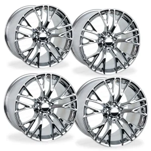 Buy C7 Staggered Chrome Wheels Online USA