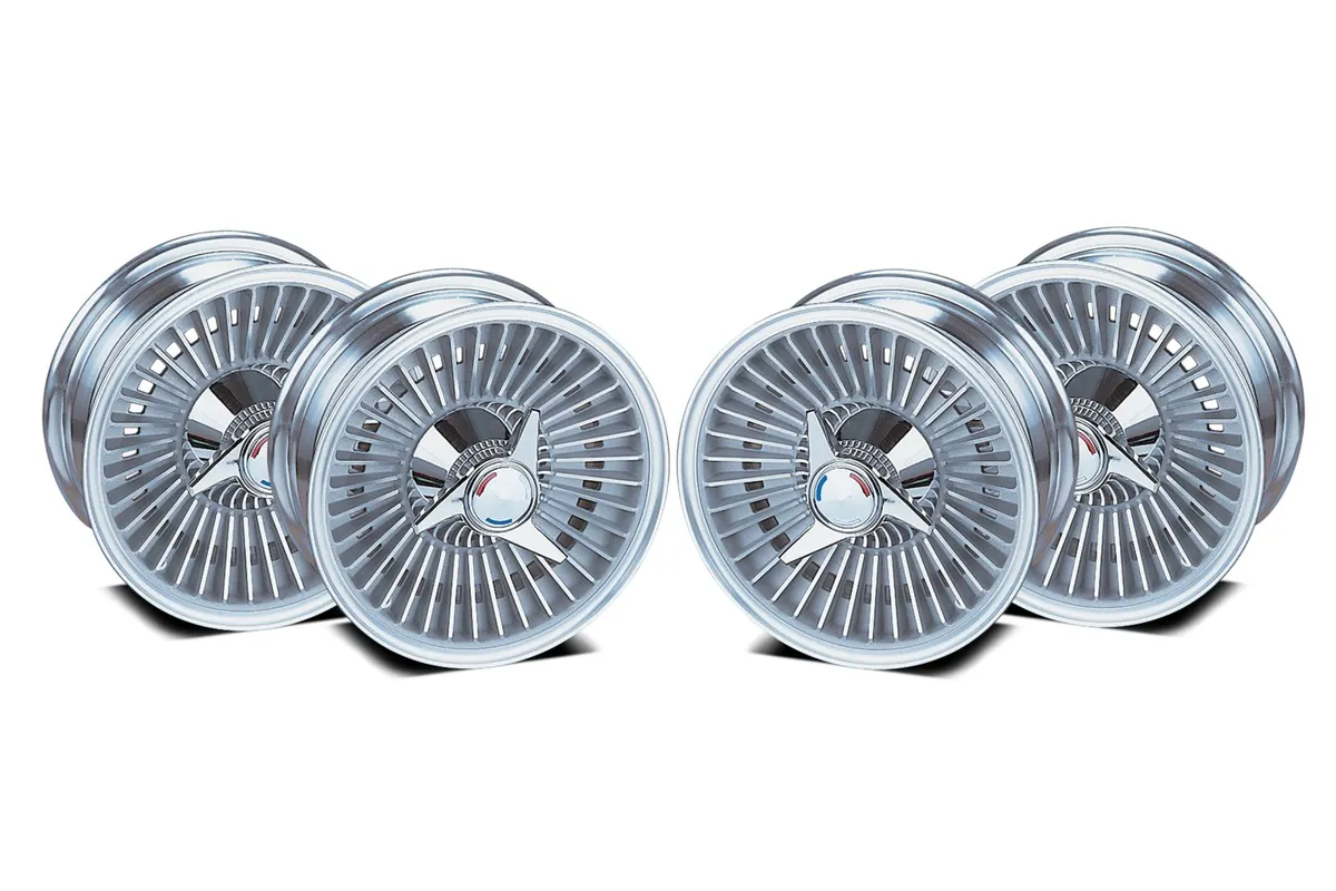 buy 1963-1964 Corvette C2 Direct Bolt Knockoff Wheel Set online today